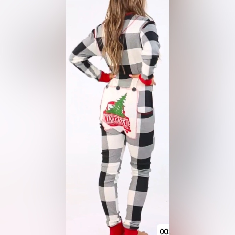 Adult Christmas Onesie Flapjack